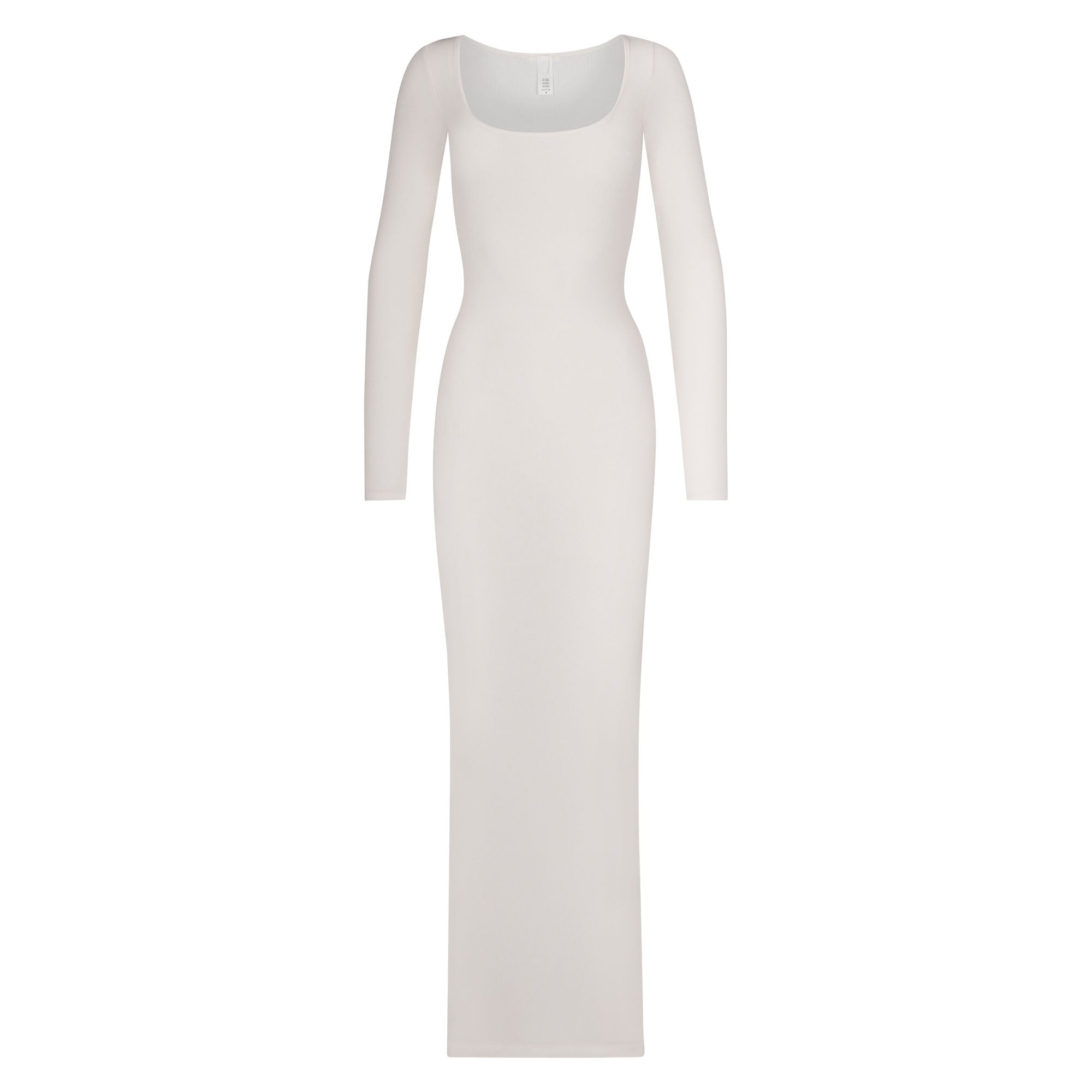 white skims dress